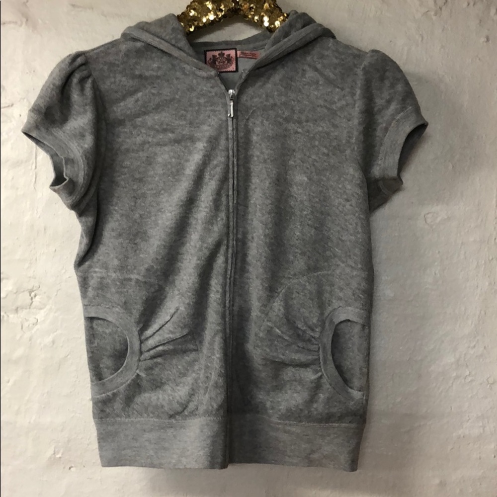 JUICY COUTURE Terry Zip-up top - LIKE NEW